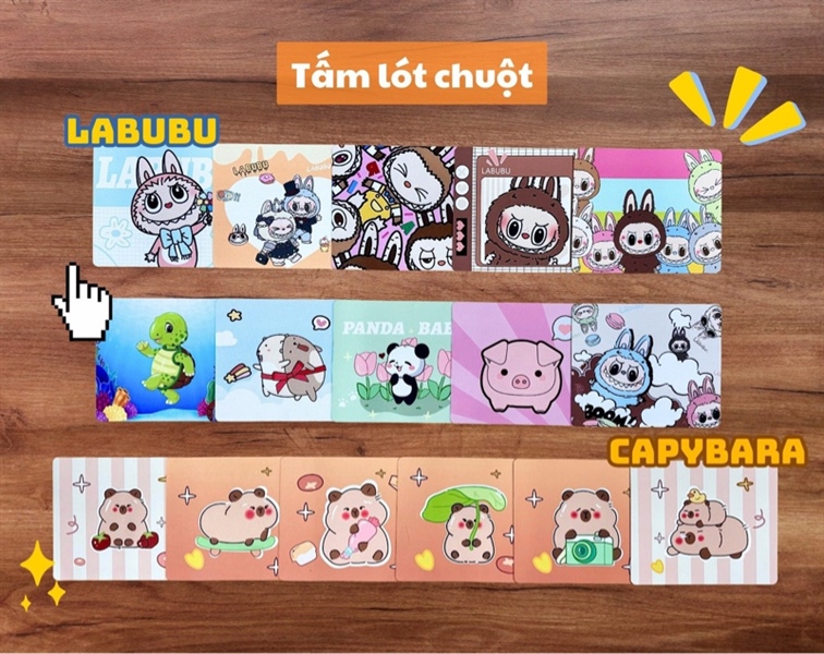 LÓT CHUỘT CÓ HÌNH