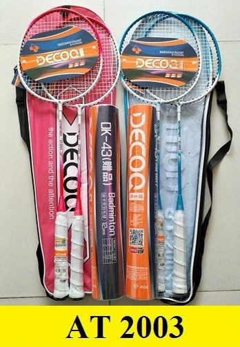 Bộ cầu vợt DECOC -AT2003 ( Tặng kèm ống cầu nhựa )