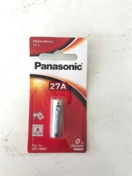 PIN PANASONIC A27 -Hộp 5V _110k