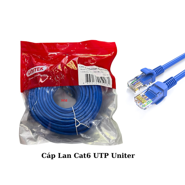 Cáp mạng Unitek 30 M đúc sẵn 2 đầu