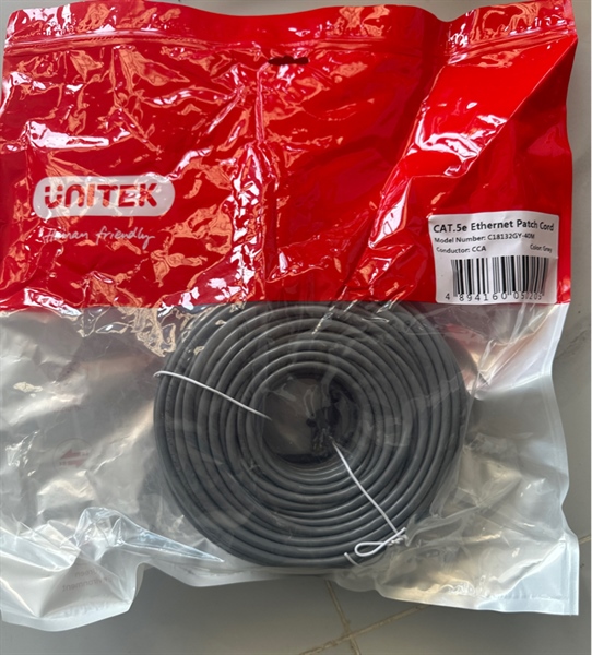CÁP MẠNG Unitek 40m đúc sẵn 2 đầu