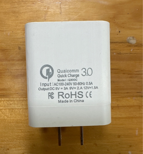 Củ sạc nhanh Q300C 3.0 - test