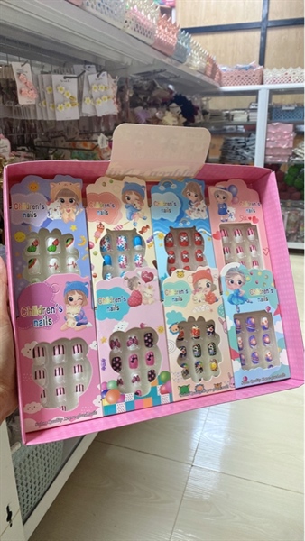 BỘ NAIL MÓNG GIẢ CHO BÉ