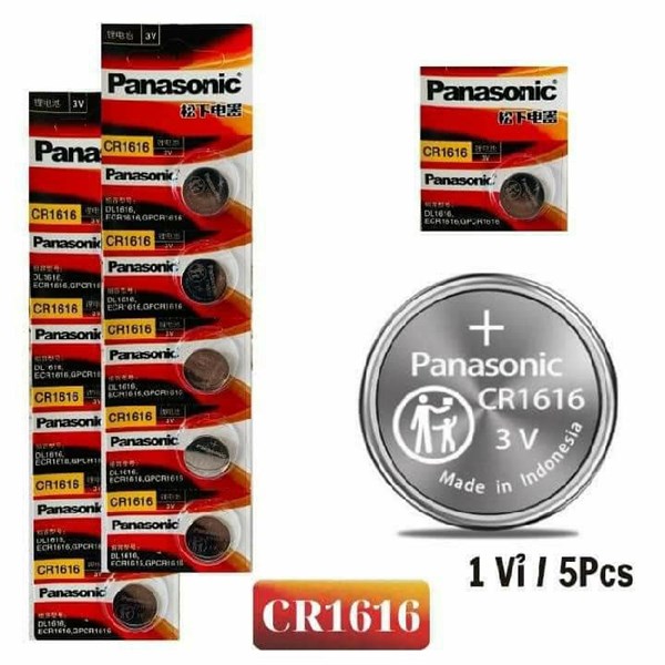 PIN Cmos Panasonic CR2016 3V / 1 Viên - 90k vỉ 5 viên