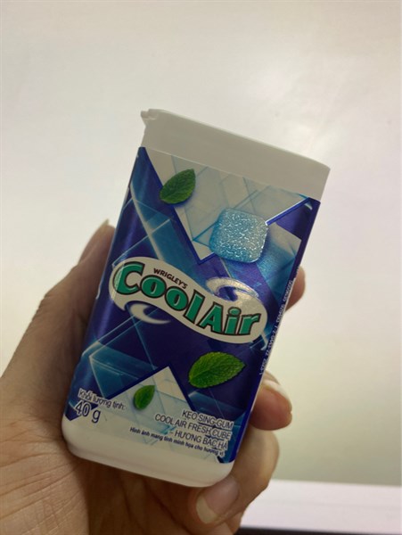 Kẹo sing-Gum Coolair Hương BẠC HÀ
