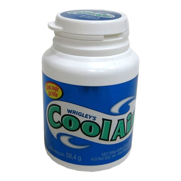 Kẹo Sing gum Cool Air bạc hà khuynh diệp hũ 40viên - 58.4g