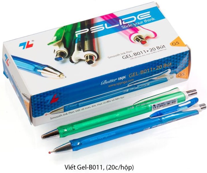 BÚT BI XANH B011 - hộp 110- 20 cây