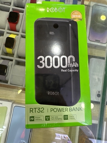 SẠC DỰ PHÒNG ROBOT RT32__ 30000mAh BH 6th