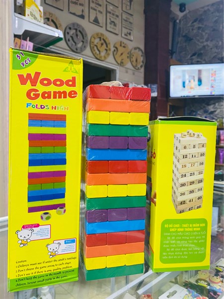 BỘ RÚT GỖ 7 MÀU - GỖ SIZE LỚN