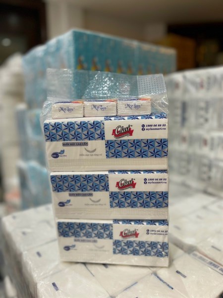 KHĂN GIẤY RÚT KIM CƯƠNG CLASI MYLAN ( LẺ )