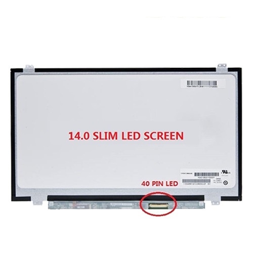 Màn hình 14.0 led slim 40 pin - bh 06 tháng