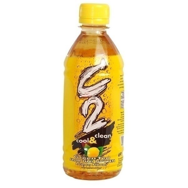 NƯỚC GIẢI KHÁT C2 VỊ ĐÀO HỒNG TRÀ CHAI 455ML-th177k