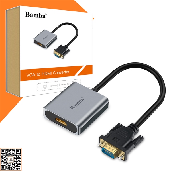 Cable chuyển đổi Vga ra Hdmi ( bamba)