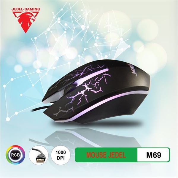 CHUỘT GAMING JEDEL M69 LED