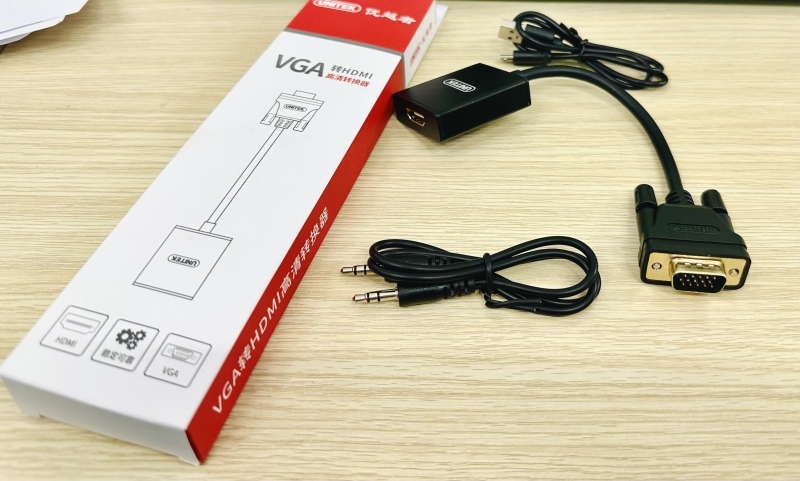VGA RA HDMI UNITEK V112ABK
