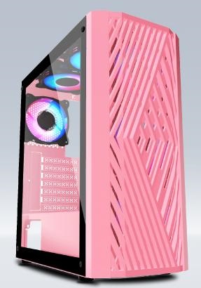 CASE VSP KA300 (PINK) + 3 FAN (GỒM PHÍ DV)