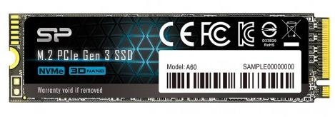 SSD 256GB SILICON NVME A60 (BAO CÀI ĐẶT)