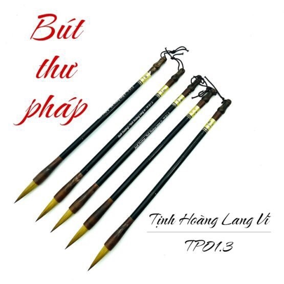 Bút lông thư pháp cỡ ĐẠI TP01.3 Tịnh Hoàng Lang Vĩ