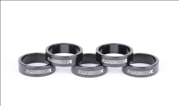 Chêm cổ nhôm Darrock màu đen 10mm