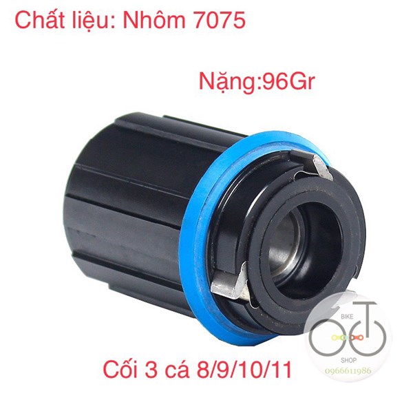 Cối thay thế 3 cá nhôm 7075 phù hợp 8/9/10/11