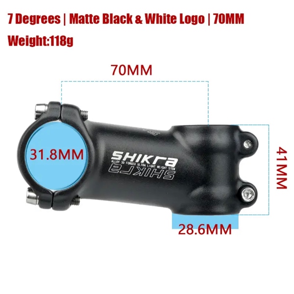 Stem nhôm Shikra 31.8mm