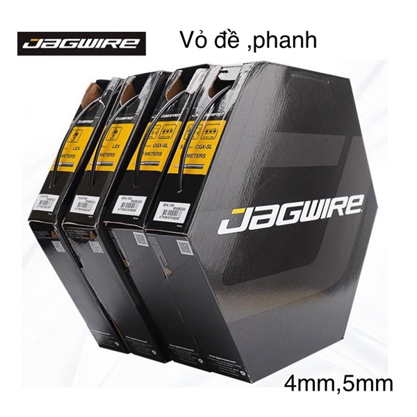 Vỏ dây phanh xe đạp Jagwire CGX-SL cao cấp chính hãng Full box 5mm