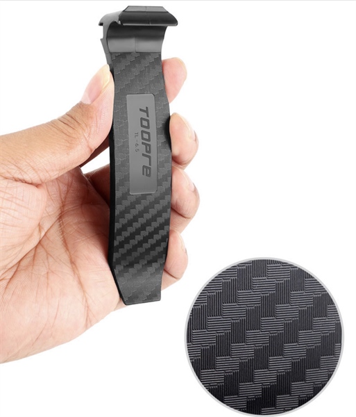 Móc lốp Toopre 2 đầu vân carbon