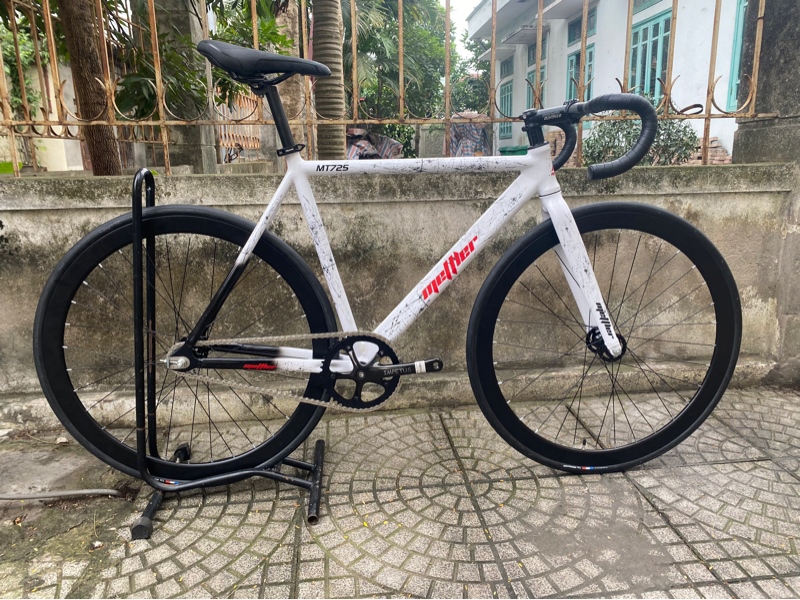 Xe METTLER - Fixed gear - Trắng - Trắng - M (chiếc)