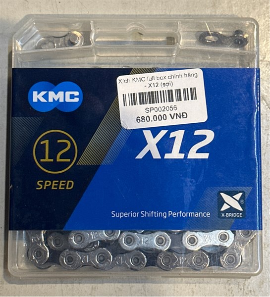 Xích 12 KMC full box chính hãng - X12 (sợi)