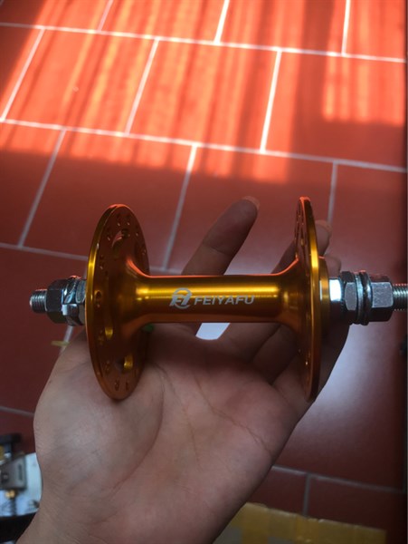 May ơ 32l FEIYAFU - (Hub- Đùm Trước) bạc đạn Fixed Gear 32 lỗ - Vàng - Vàng (chiếc)