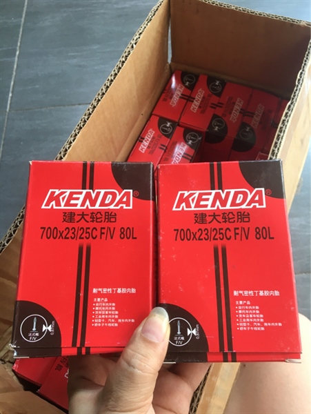 Săm 700x23/25c - Kenda - 80mm - Hộp đỏ (chiếc)