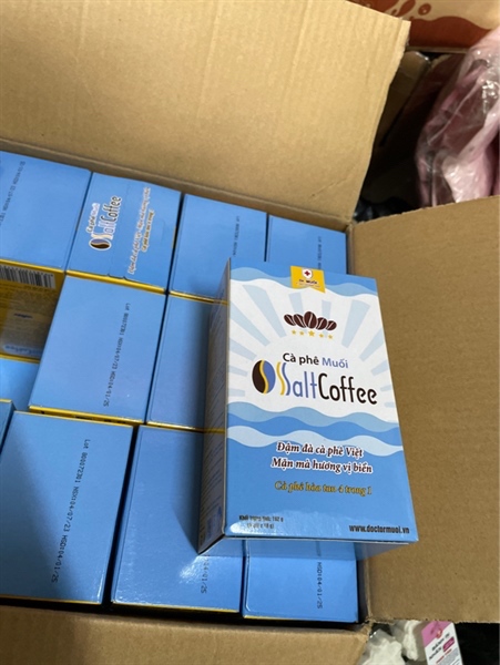 Cà phê muối Mr Win hộp 10gói