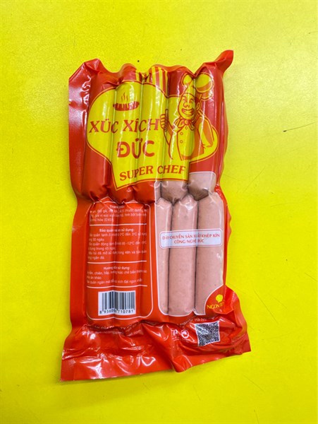 Xúc xích Hotdog Đức super chef