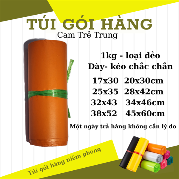 TÚI GÓI HÀNG NIÊM PHONG CAM