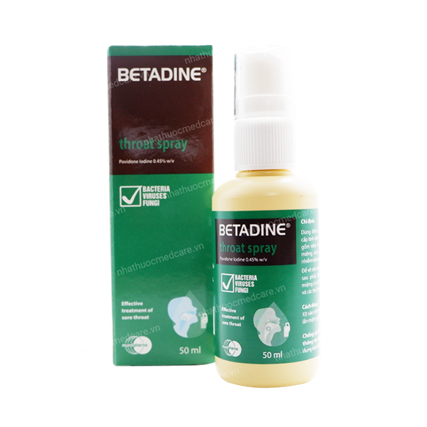 Betadine Throat spray (C/50ml)
