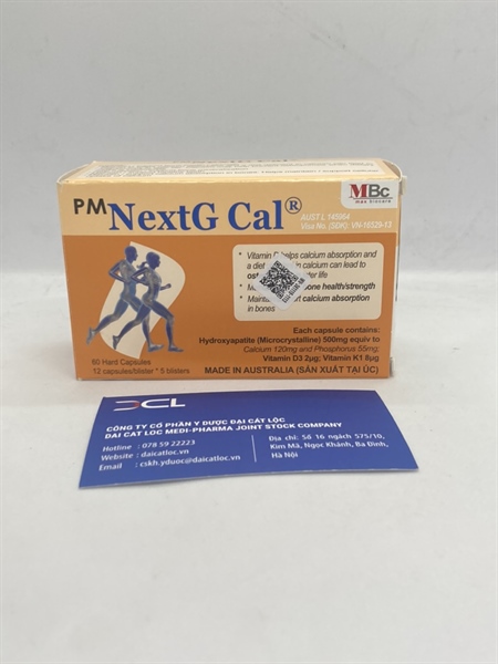 PM NextG Cal Probiotec Pharma (H/60v)