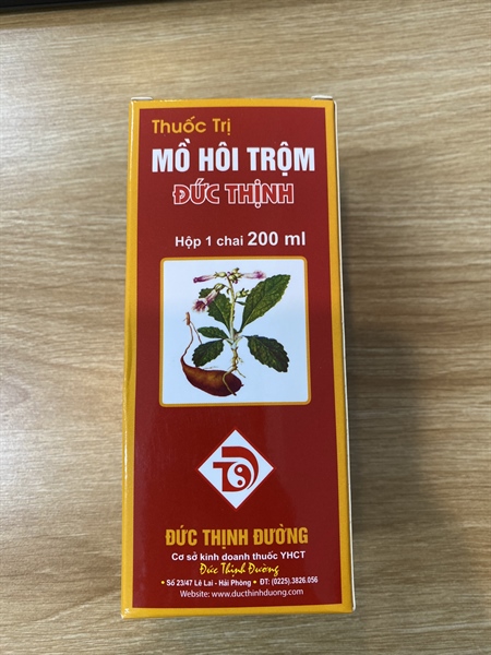 Mồ hôi trộm Đức Thịnh 200ml