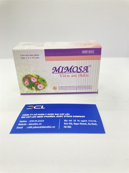 Mimosa viên an thần Dp Opc (H/50v)