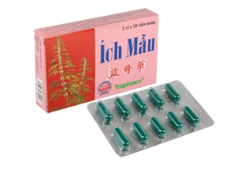 Ích Mẫu Traphaco (Hộp/2 vỉ/20 viên)