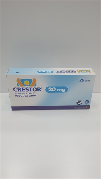 Crestor 20mg, XT , Hộp 28 viên