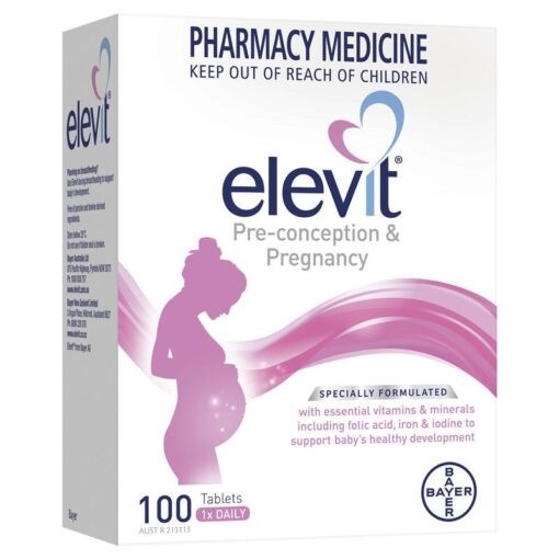 Elevit Pre-conception Pregnancy bầu Úc (H/10 vỉ x10 viên)