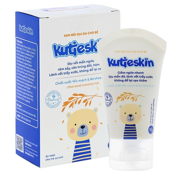 Kutieskin giảm mẩn ngứa, ngừa thâm sẹo (30g)