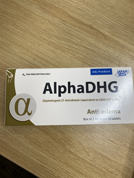 AlphaDHG 4200 hộp 20 viên