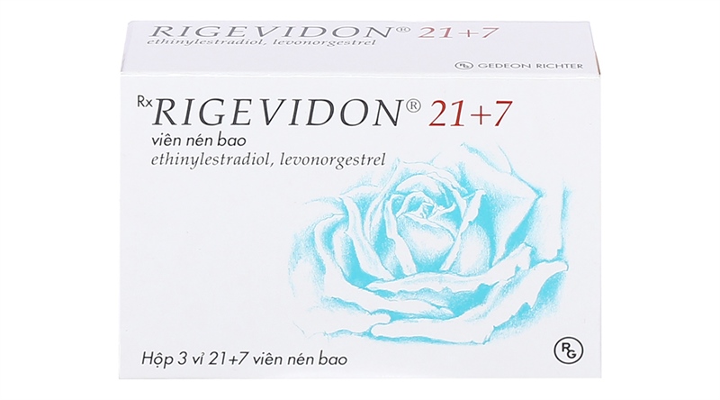 Rigevidon 21+7 HUNGARY (Hộp/3 vỉ/84 viên)
