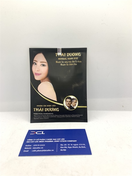Nhuộm tóc dược liệu thái dương đen (H/5g)