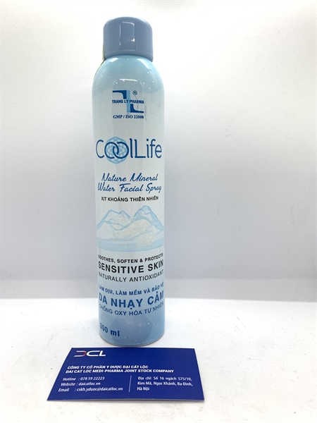 Xịt khoáng CoolLife TrangLy Pharma