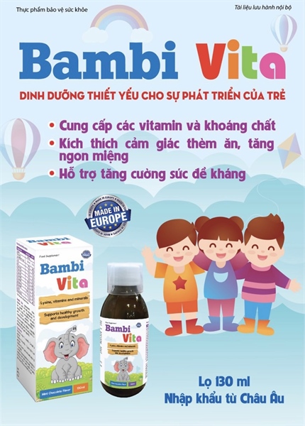 Tăng đề kháng Bambi Vita (L/130ml)