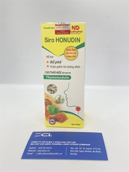 Siro ho Honudin dp Vgas (H/1 lọ )