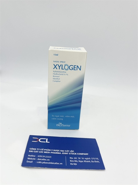 Xịt mũi Xylogen , DK Pharma ( lọ 15 ml)