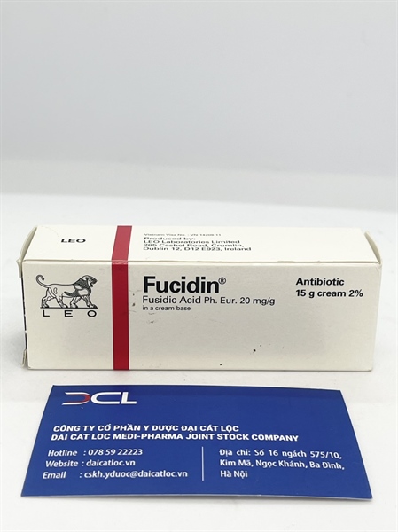 Kem bôi Fucidin 15g, LEO ( H/ tuýp )